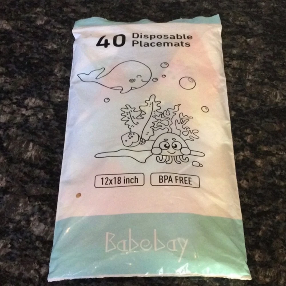 Disposable Book-o-Bibs & Placemats